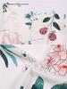 Women's Summer Retro Print Loose Cotton-Linen Short Sleeve Casual T-Shirt