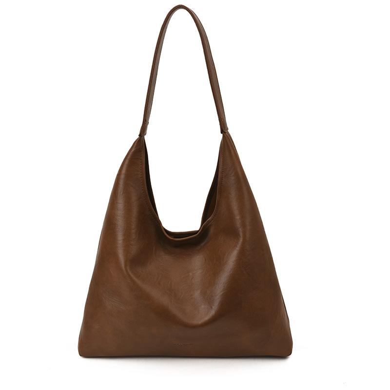 Large Capacity Bag Women's Fashion Versatile Shoulder Bucket Bag High-end Texture Child and Mother Class Commuter Tote Bag