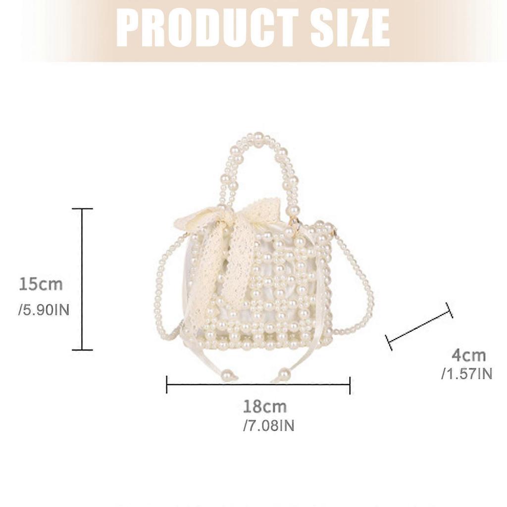 Elegant Crossbody Purse With Colorful Bead Embellishments Roomy PVC Bag Shoulder Handbag For Everyday Essential  Silver
