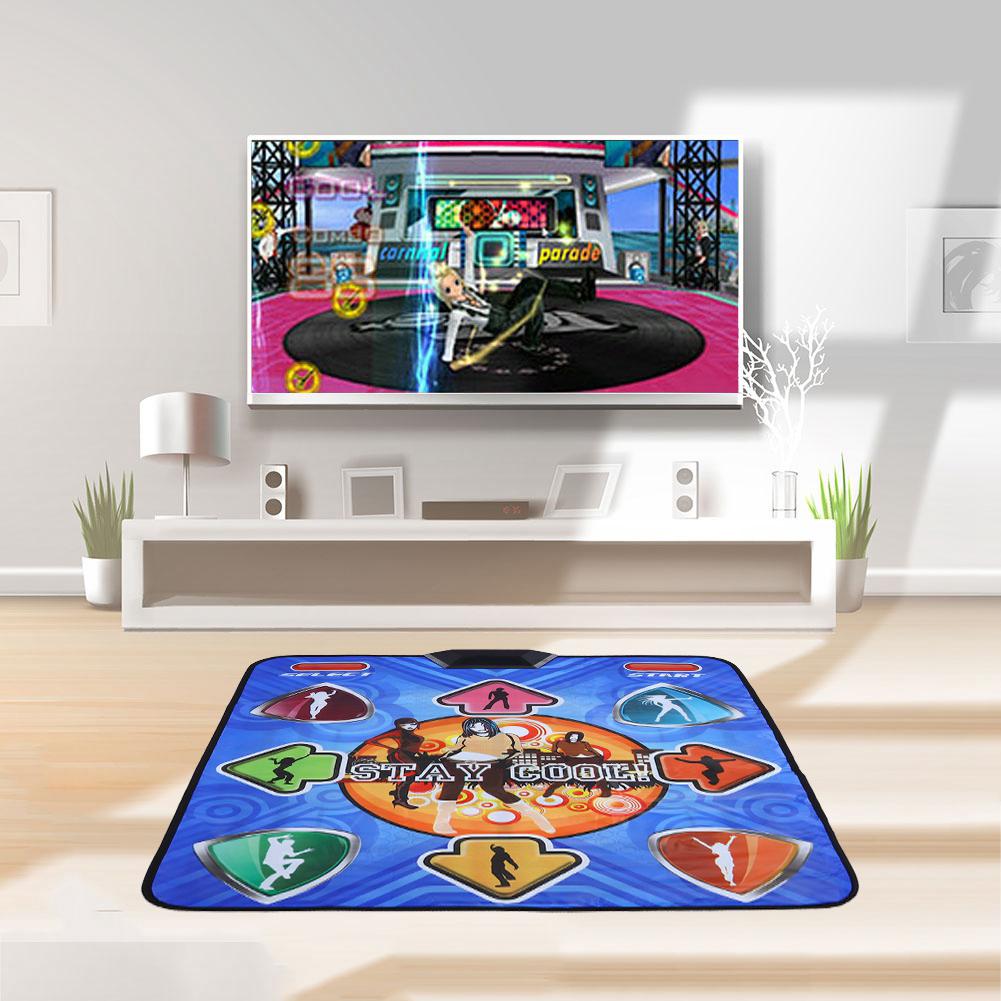 High Definition Dance Mat Pad Single Player Television Interface Computer Dual Purpose Somatosensory Game Dancing