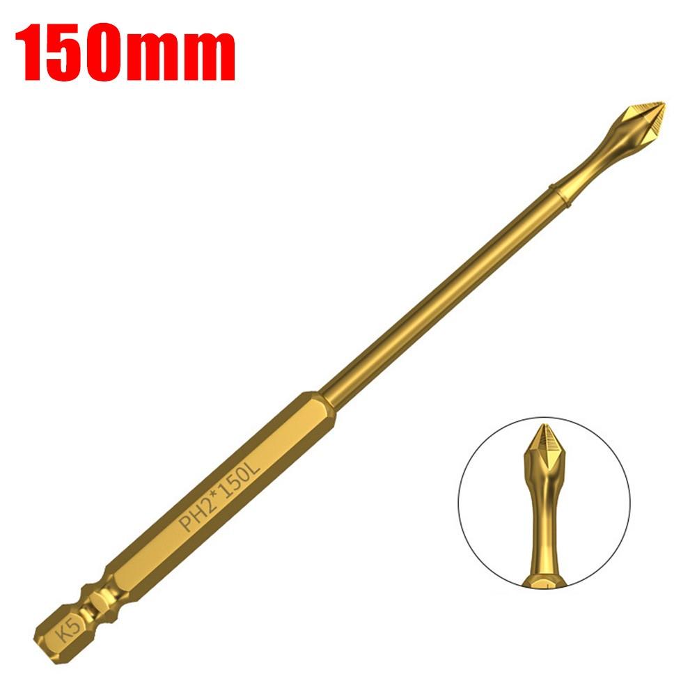 Non-slip K5 PH2 Magnetic Batch Head Cross Screwdriver Hardness  Drill Bit