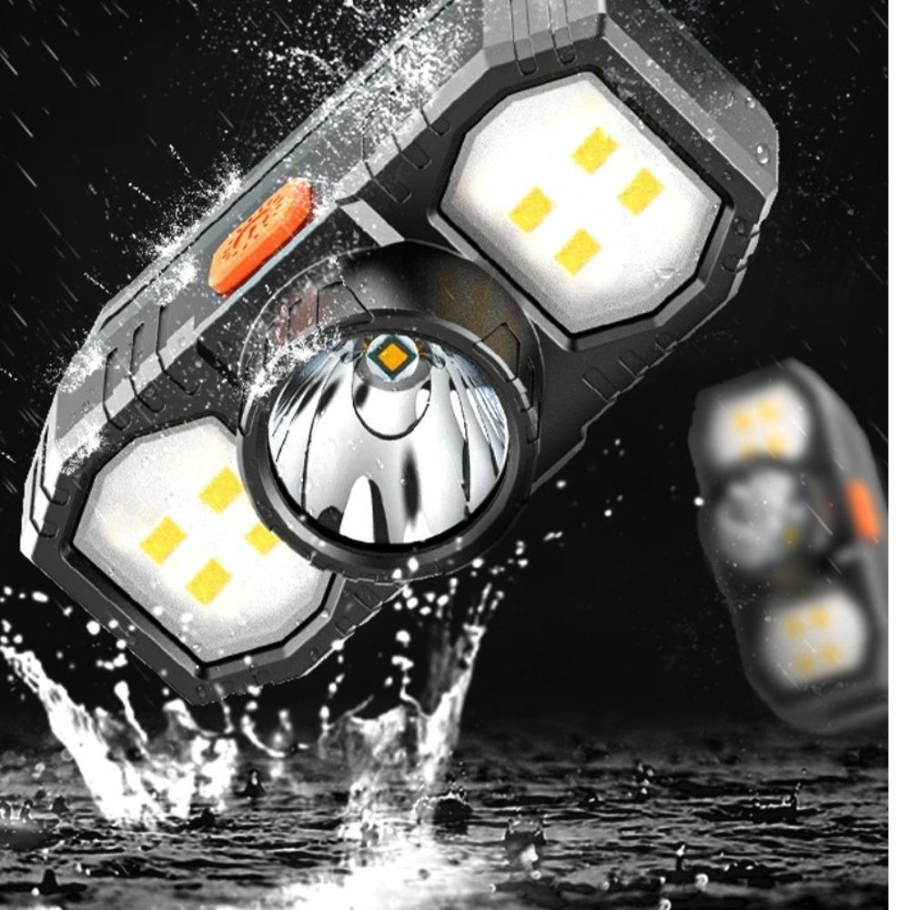 Super Bright Head Torch Portable Head Lamp New USB Head Flashlight  Camping