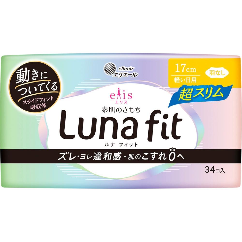 

Ellis Bare Skin Feel Lunafit Ultra Slim No Wings 34 листа бумаги Daio