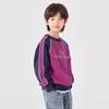 Duoduo Home Boys' Color-Block Letter Raglan Sweatshirt