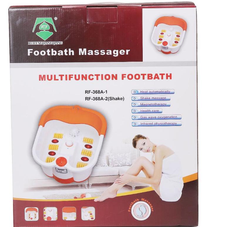 Bubble Surf Mechanical Foot Massager - Bucket Style Basin