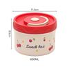 600ML 304 Stainless Steel Insulated Round Lunch Box