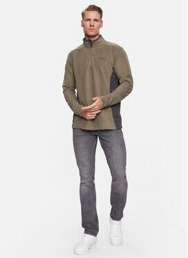 Куртка Columbia Men's Klamath Range II Half Zip Fleece Pullover-Tall stone green/shark