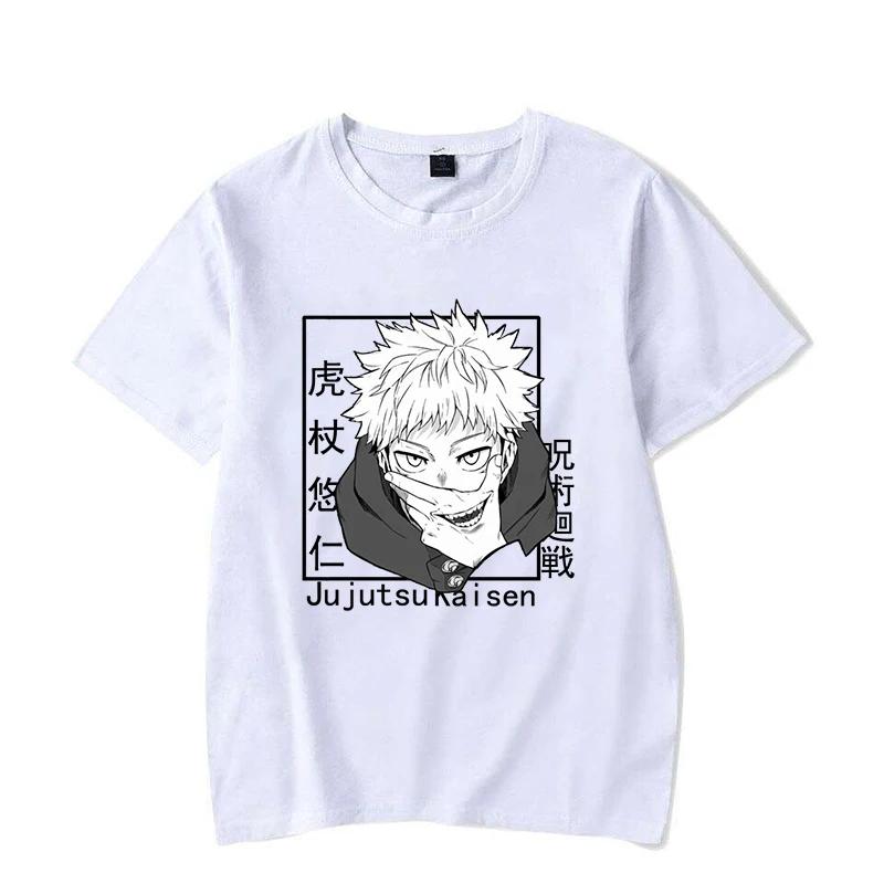 

(Премиум-футболка)Funny Anime Print T-Shirt Women Loose Short Sleeve Round Neck Top Female Casual Shirt Tees XXXL золотой