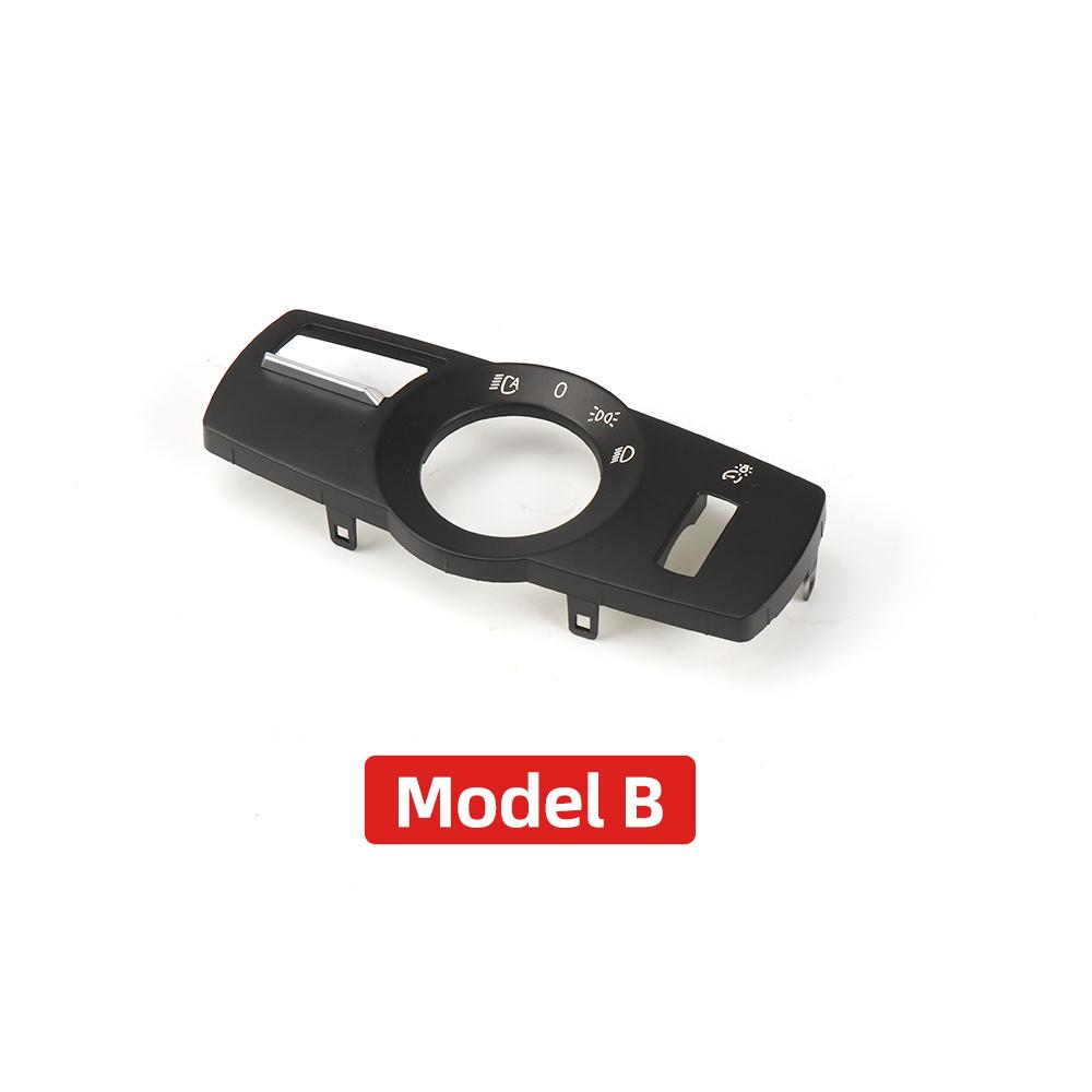 New Car Front Headlight Switch Rotation Button For BMW 5 7 Series F10 F07 F02 Head Light Lamp Switch Control Konb Button Cover