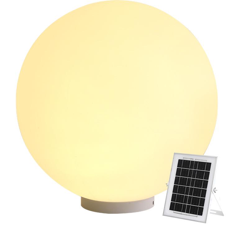 Wasserdichte Solar-Gartenpfostenleuchten - Runde Kugel für Außenpfosten und Zäune