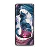 Custodia per Telefono Gatto Carino Per Oppo A17 A31 A54 A57 A78 A79 A98 Find X5 X6 Reno 6 7 8 10 11 12 13 F Pro 5G Copertura Morbida in TPU Fundas Capas