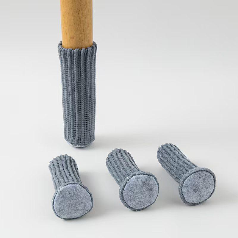 

Чохли з вовняного повсті на ніжки стільців і столів - Товсті, зносостійкі, нековзні захисники підлоги 7x4 CM