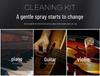 Prefox Instrument Care Set: Guitar Cleaner, Piano Maintenance Wax, String Oil.