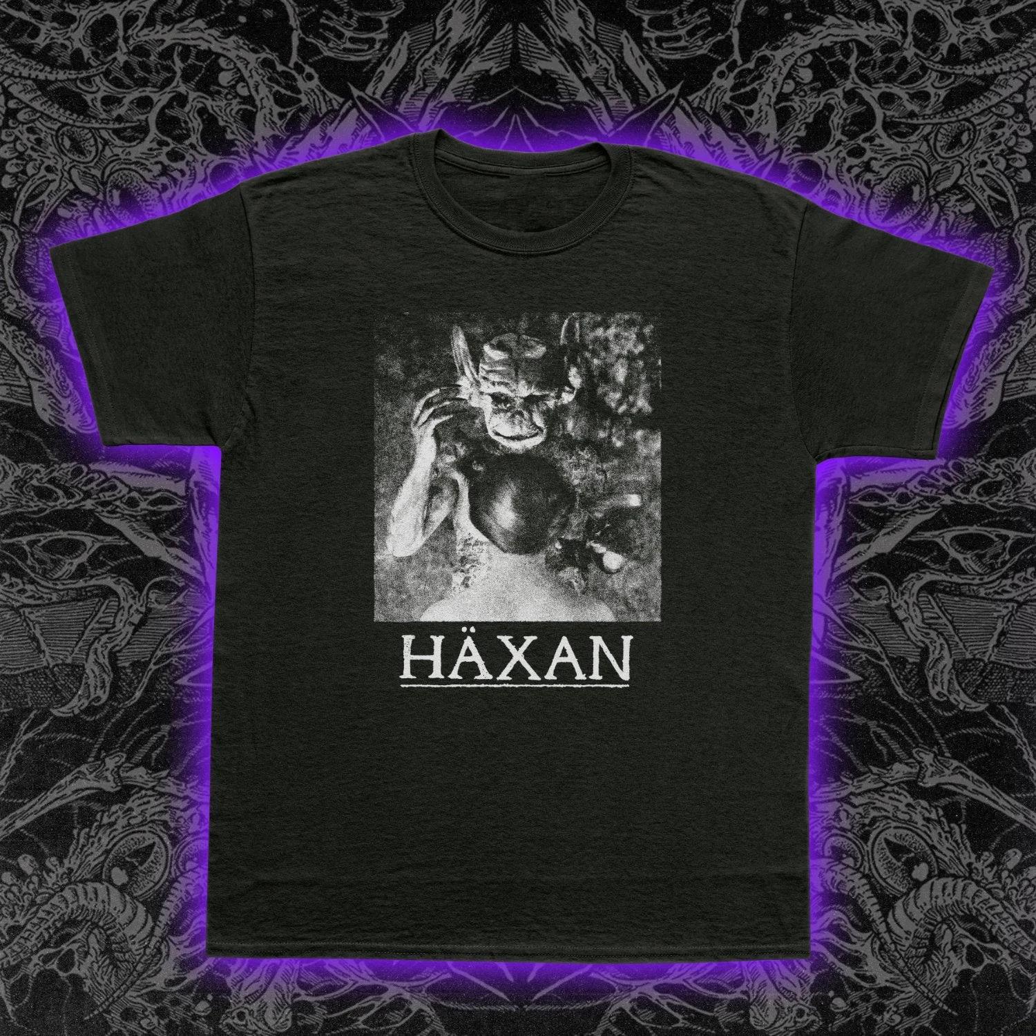 Häxan Magick 1922 Футболка Silent Horror Film Колдовство Культовое Классическое Футболка XXL