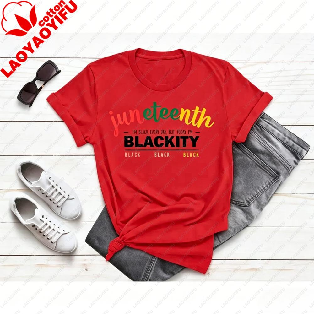 Juneteenth 1865 TShirt Black History Freedom Day Tee Black Lives Matter Shirt Independence Day Black Freedom Unisex Unisex Tops