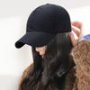 Fashion Men's Plain Baseball Cap For Outdoor Sports Top Round Crown Curved Brim Polyester Breathable Mesh Sun Protection Hats