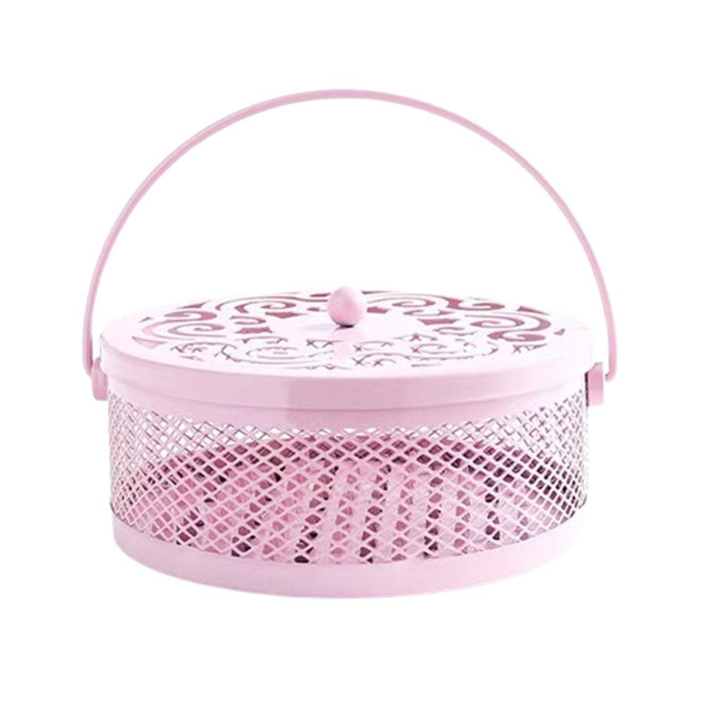 Retro Mosquito Coil Holder Metal Incense Coil Burner Durable Incense Holder  Camping