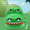 Crocodile Teeth Biting Finger Game Family Party Games Alligator Pinch Lucky Fun Stress Relief Toy for Kids Adults Decompression