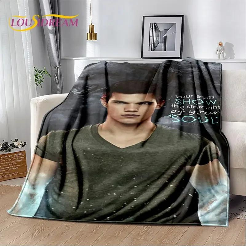 Die Twilight Saga HD-bedruckte weiche Plüschdecke, Flanelldecke, Überwurf, Decke für Wohnzimmer, Schlafzimmer, Bett, Sofa, Picknick, Abdeckung für Kinder