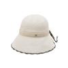 Cotton Blend Bonnet Hat Brown Line Colors Dbhe5e149w1