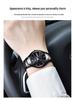 Wolis Waterproof Luminous Calendar Quartz Watch for Men & Women - Steel Band Business Couple Wristwatch