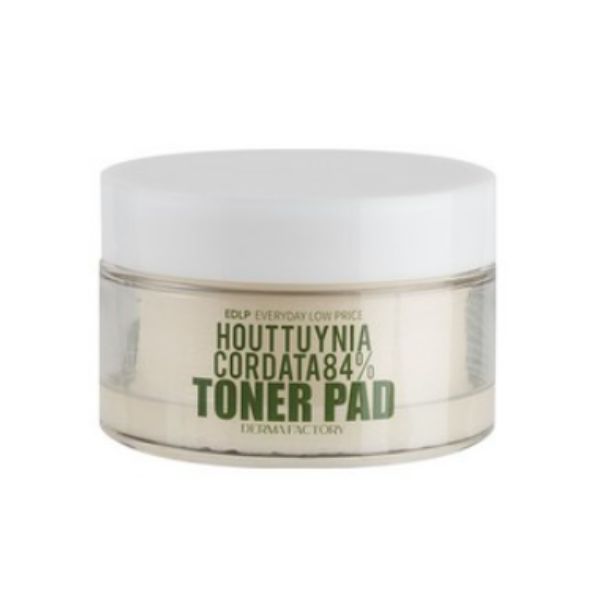 Derma Factory EDLP Heartleaf 84% Toner Pad, 150ml (30 Pads)