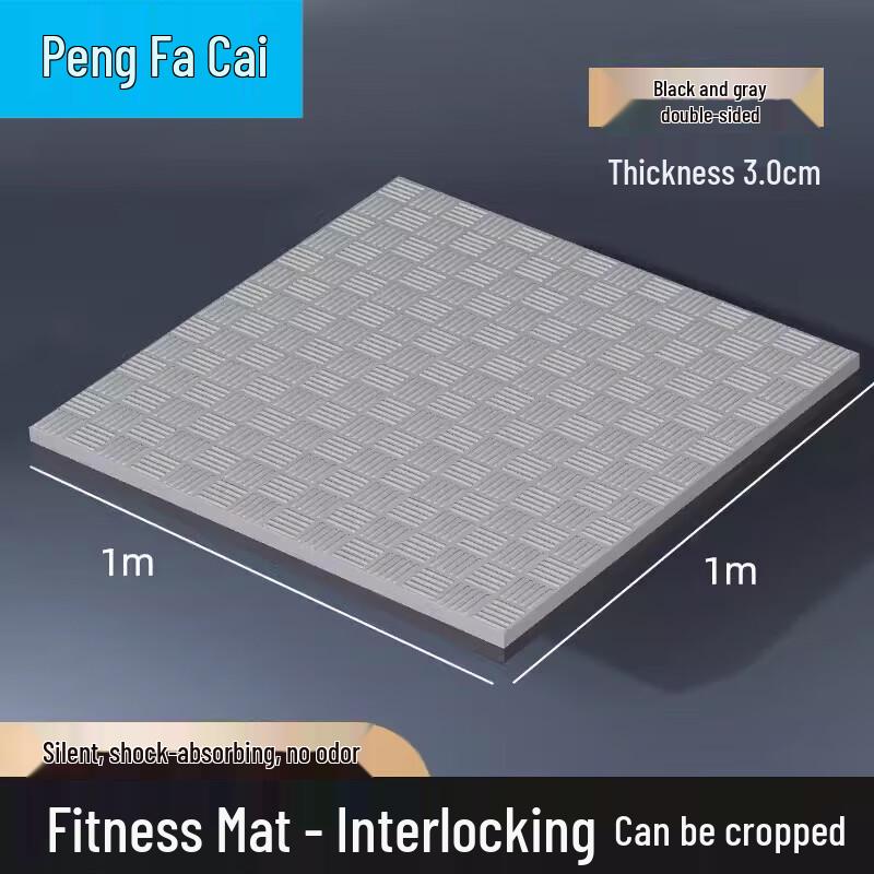 Pengfacai Interlocking Rubber Gym Mat