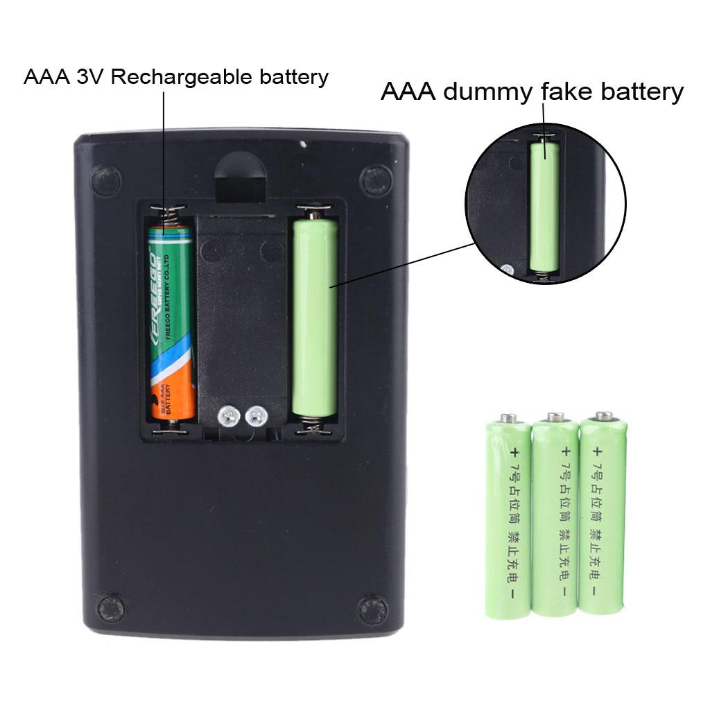 LR03 AAA Size Dummy Fake Battery Setup for Shell Placeholder Cylinder Conductor Dummy for Lithium Iron Phosphate Battery