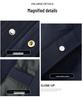 Plus Size Men's Mid-Length Windbreaker - Spring/Autumn Casual Loose Fit Coat
