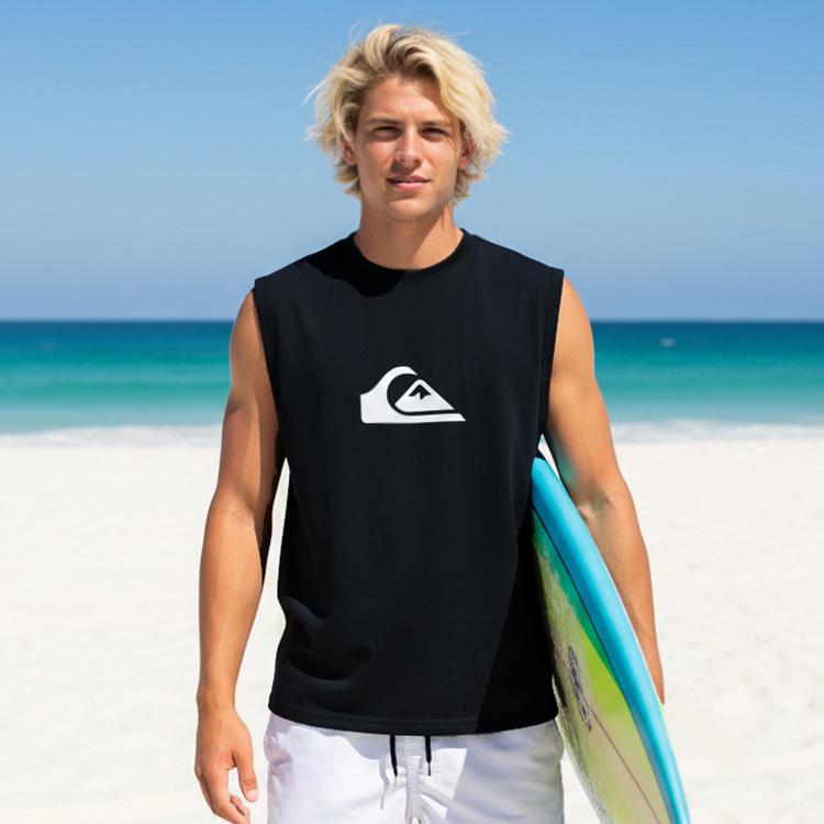 QUIKSILVER Men'S Sleeveless Rash Guard Qs1151Bmt