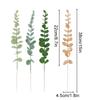 Eucalyptus Leaves Realistic Fake Plants Home Decor Greenery Branches DIY Artificial Plants For Wedding Bouquets Eucalyptus Stems