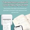 Wirelessly BT BT Sticker Printer Built-in 1200mAh Battery Mini Pocket Printer BT Thermal Label Printer for Journal Photos Notes