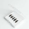 7Pcs Griffith Ant(Black)Fly for Trout Fishing Nymph Artificial Bait Lure-Fly Fishing Flies Bait-With Flies Box