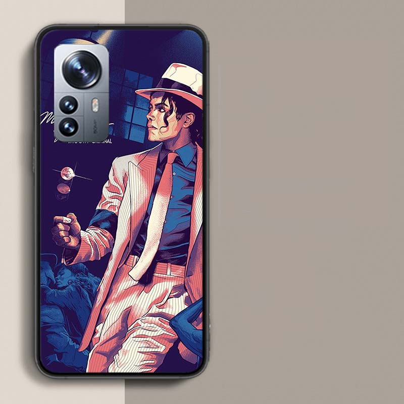 Custodia per Telefono Michael Jackson Per Xiaomi Mi 13 12T Poco F7 Pro 14 Ultra 15 Pro 12X 12 9 8 Lite 5G 11T 11i 10 10T Pro Capa Coque