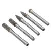 5PcsSet Tungsten Carbide Rotary Burrs Bits Set 6x8mm Double Cut for Polishing Grinding Engraving