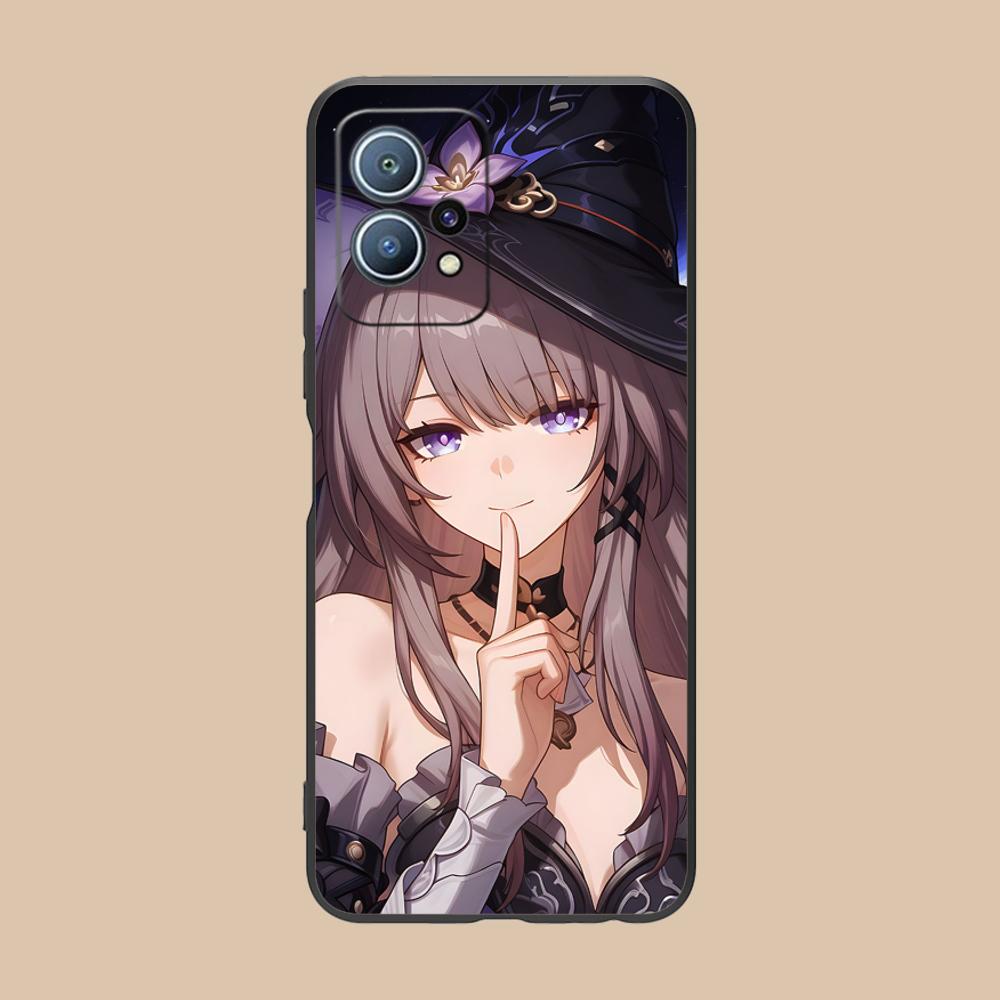 HSR Herta Matte TPU Mobile Phone Case for Huawei P60 P50 P40 P30 P20 P10 P9 P8 Pro Lite Plus Colorful Printing Cover