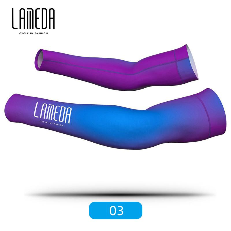 LAMBDA Isväv Andningsbar UV-skydd Löpning Armvärmare Fitness Basketboll Armbågsskydd Sport Cykling Armvärmare