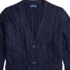 Polo Ralph Lauren SS23 Solid Cable Knit Sweater Women sweater Navy-Blue WMPOSWENDW20082-400
