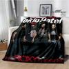 Rock band Tokio Hotel Printed blankets Picnic blanket Flange Warm blanket Home travel blankets bed linings birthday gift