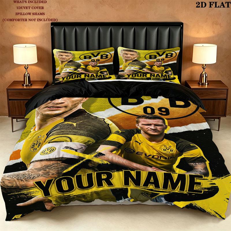 Custom Bvb Bedding Quilt Set Quilt Cover Pillowcase Home Decoration Birthday Gift (1 * duvet cover + 2 * pillowcase, without core)