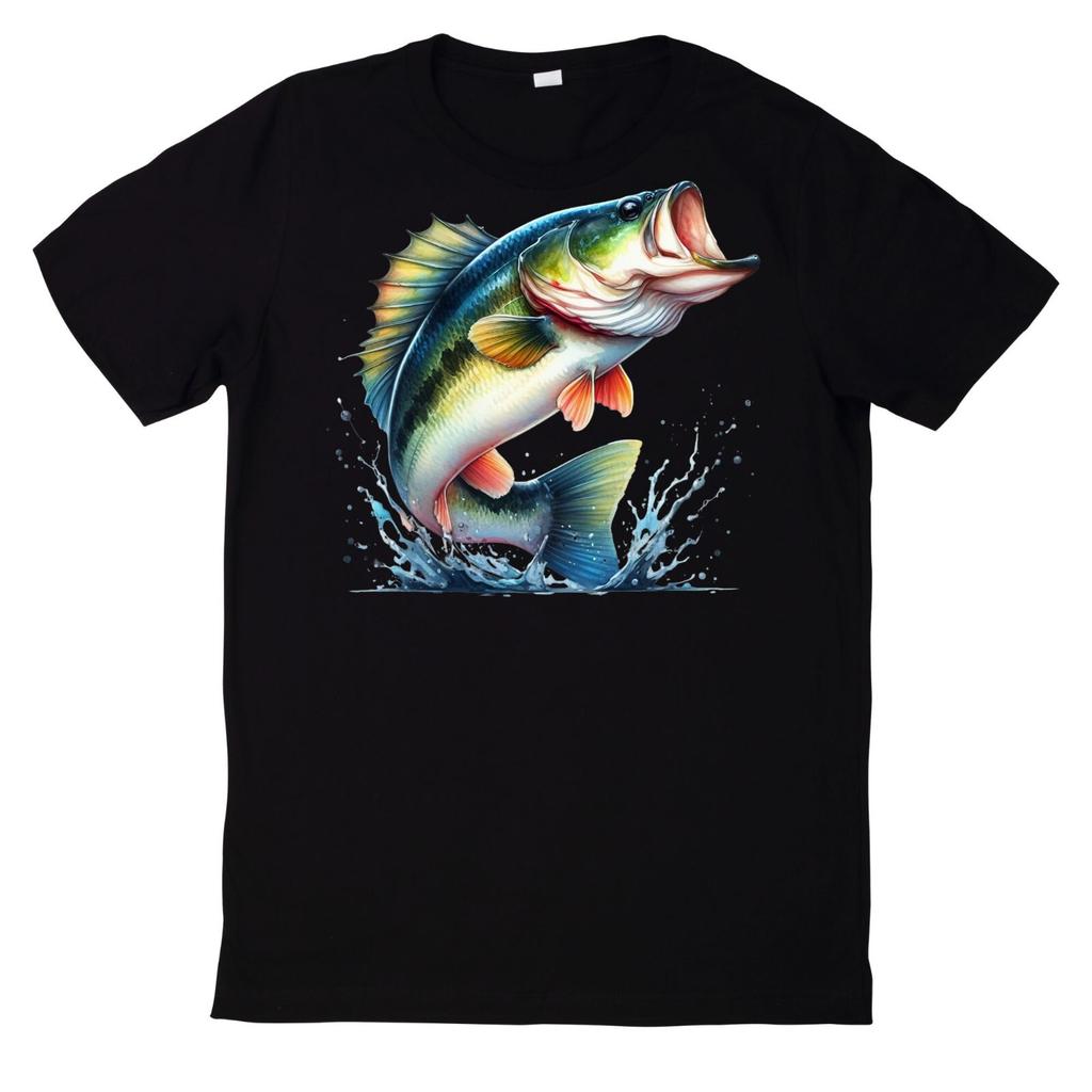 T-Shirt Lustiges Angler Fisch MotivWird in neuem Fenster oder Tab geöffnet
