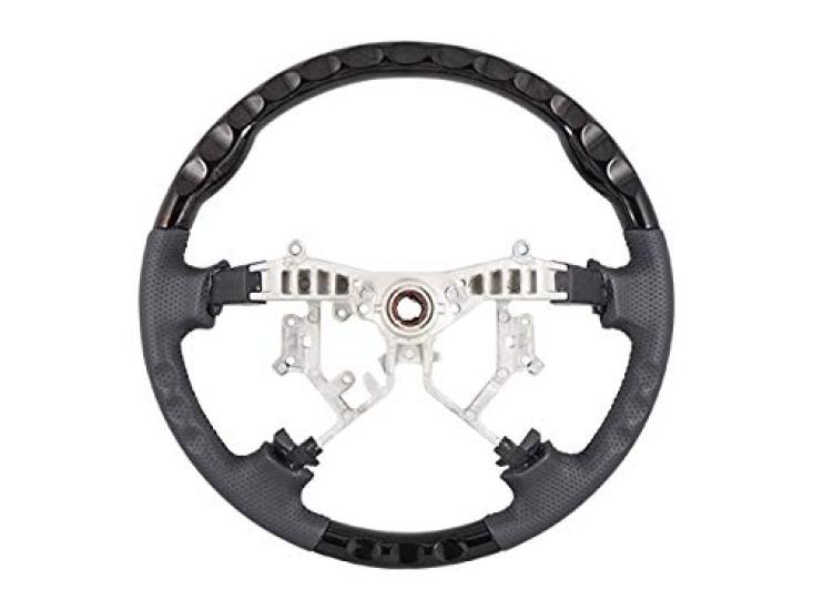 Standard Steering Shift Knob Prime Black Mahogany Wood for Toyota Regius and 200 Series and TRISTAR'S (Dark Grain) Hiace, Ace, (Models 1, 2, 3)