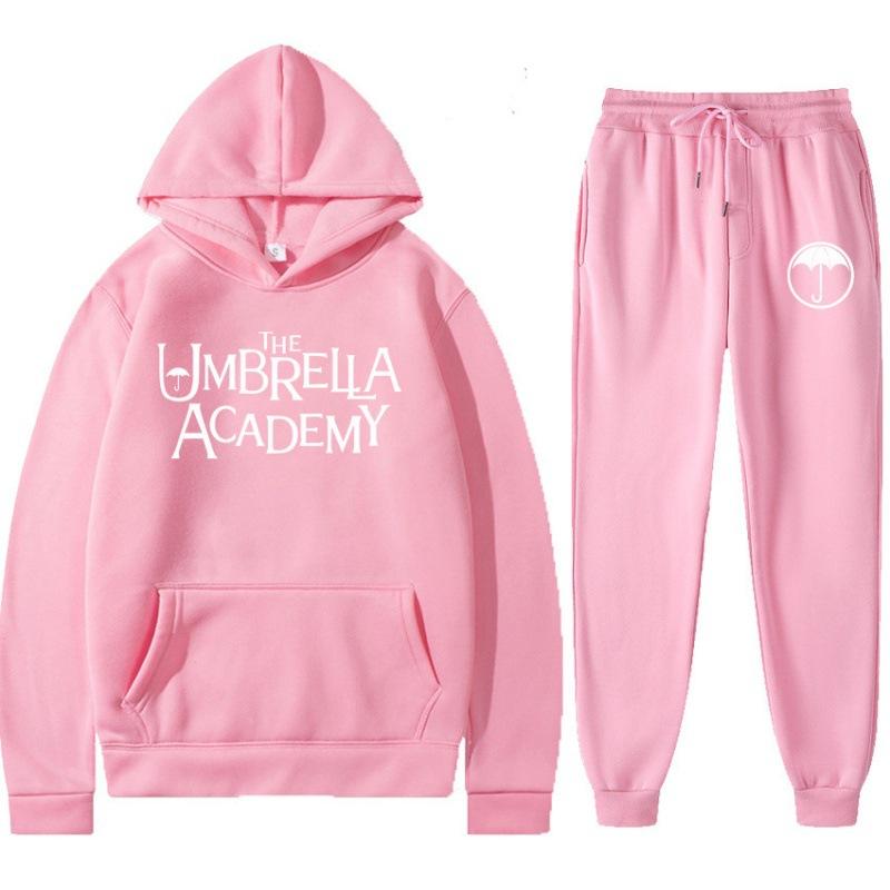 The Umbrella Academy Hooded Sweatshirt Casual Sports Pants Set