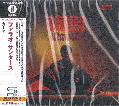 CD PHAROAH SANDERS Karma Limited EditionSHMCD UCCI9225 IMPULSE 2011 Japan Obi Jazz