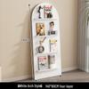 Nordic Floor-Standing Bookshelf: Multi-Layer Wall Storage Rack for Magazines and Picture Books