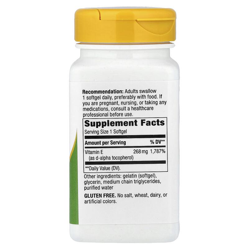 Vitamin E, 268 mg, 100 Softgels