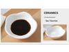 Zhaoran Japanese Style Ceramic 3-Compartment Sauce Dish