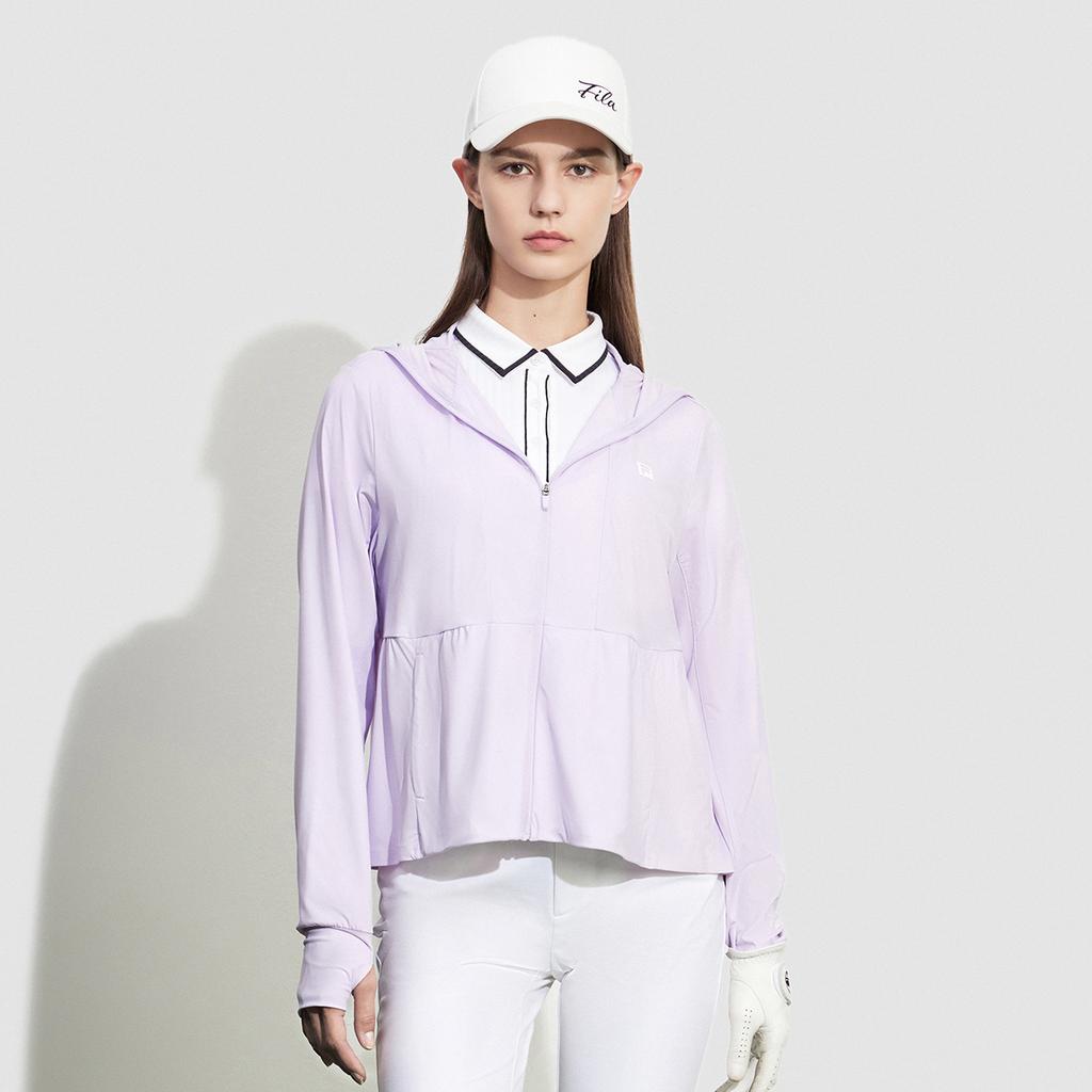 New FILA Sun Protection Clothing Women's Cloud Robe Purple A11W325509F-VT