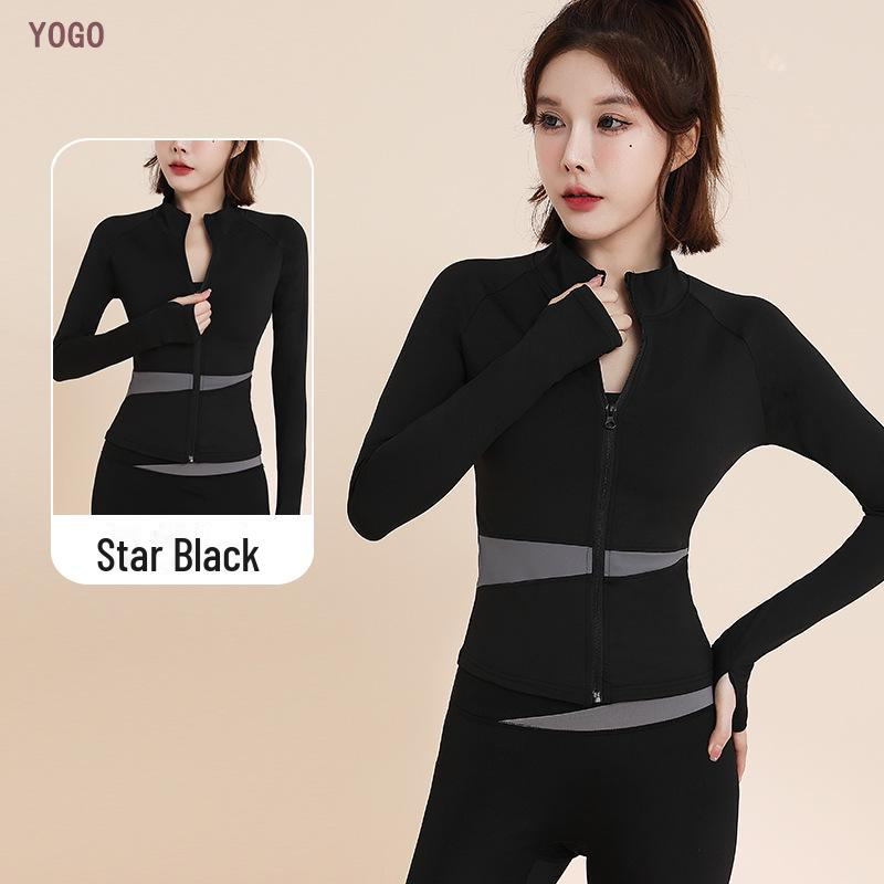 

Женский комплект спортивной одежды для йоги и фитнеса — топы для йоги и беговые костюмы с защитой от солнца. XL