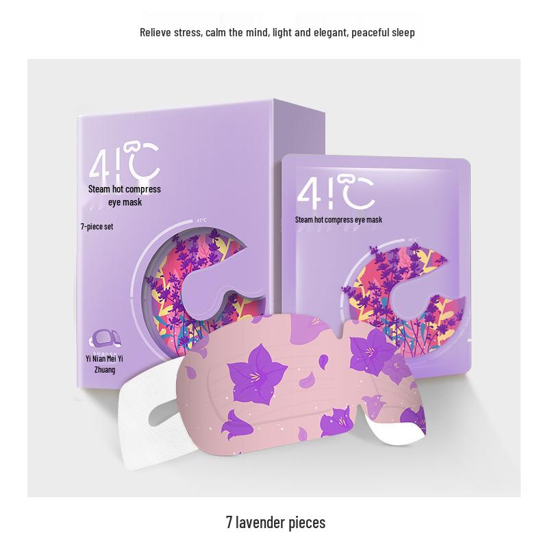 NuanYou 41° Patented Thin Film Heating Core Steam Eye Mask for Travel & Relaxation